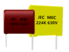 聚乙酯薄膜电容器|MEC (CL23) series , MEF (CL21) series  MEM (CL21X) series , MEB (CL23B) series