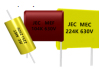 聚乙酯薄膜電容器|MEC (CL23) series , MEF (CL21) series  MEM (CL21X) series , MTE (CL21S) series  MEA /T (CL20/19) series
